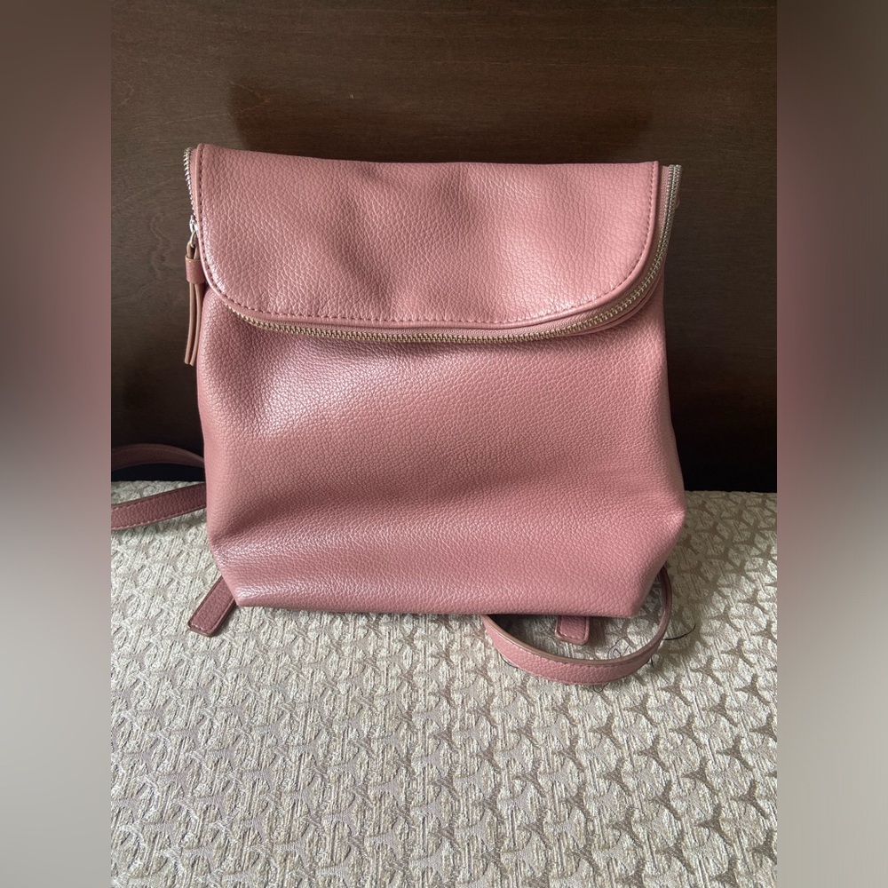 Simons pink bag backpack 100% PU